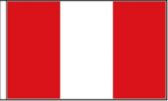 Peru Table Flags